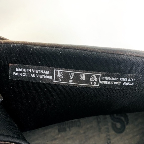 Clarks Cloudstepper Brown Caddell Wedge Ankle Boots Size 9 - Picture 7 of 7